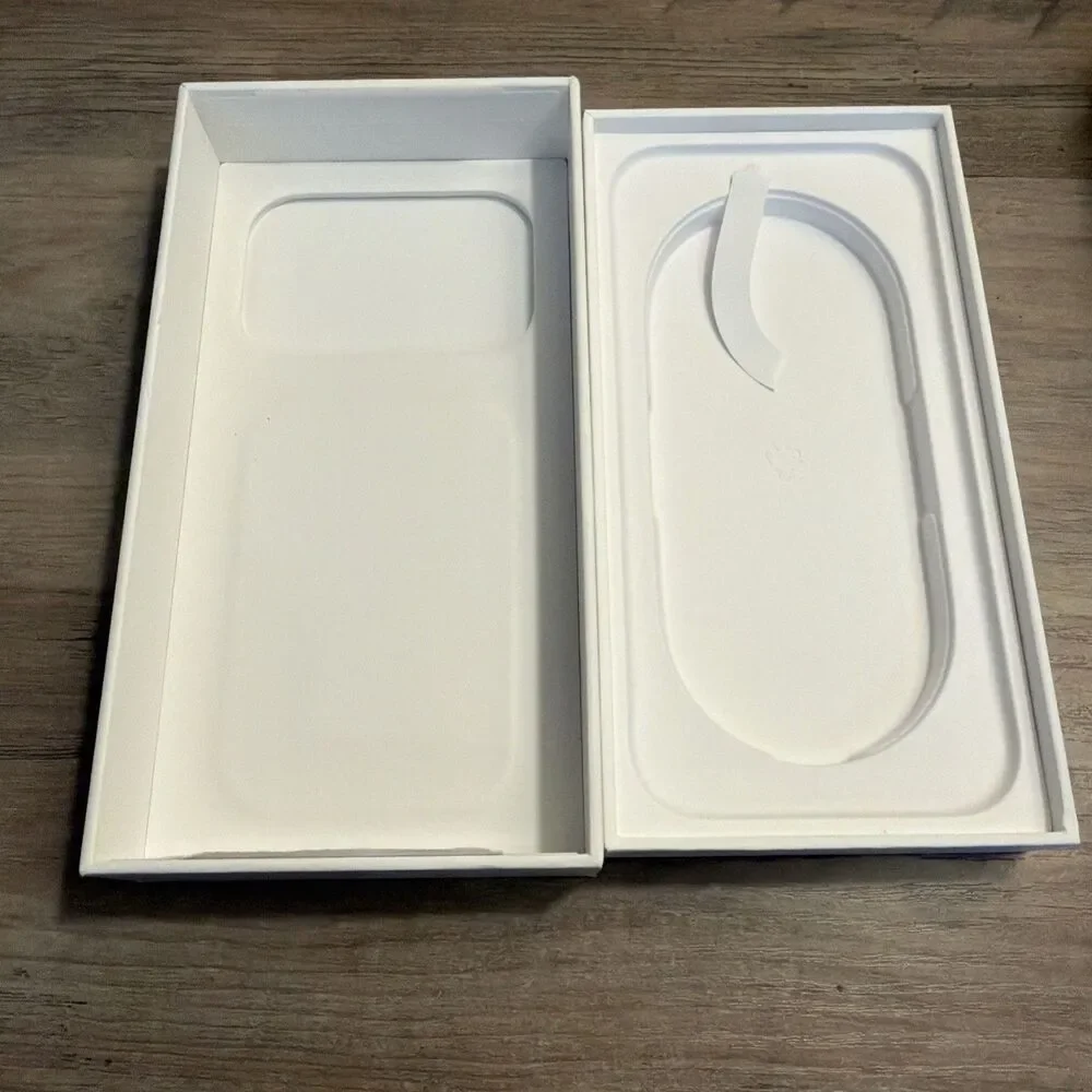Apple product empty